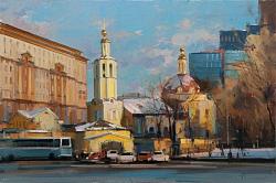 «В тисках мирской суеты» Церковь всех Святых во Всехсвятском на Соколе.